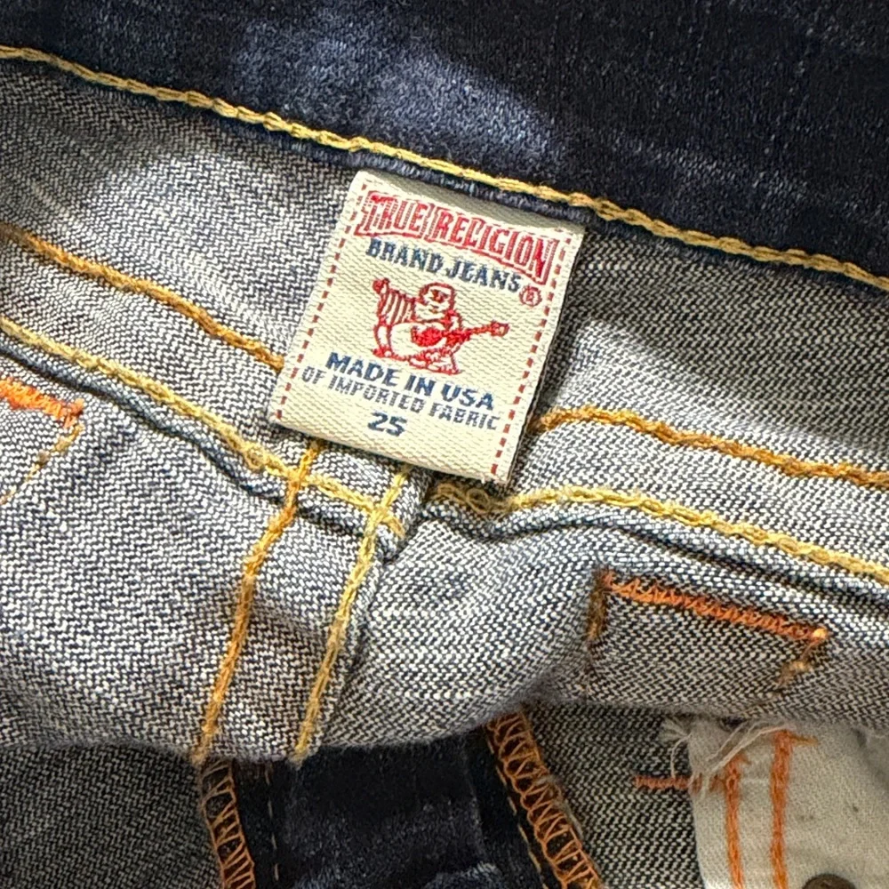 True Religion Women's Boot Cut Jeans - Dark Blue - Picture 6 of 8